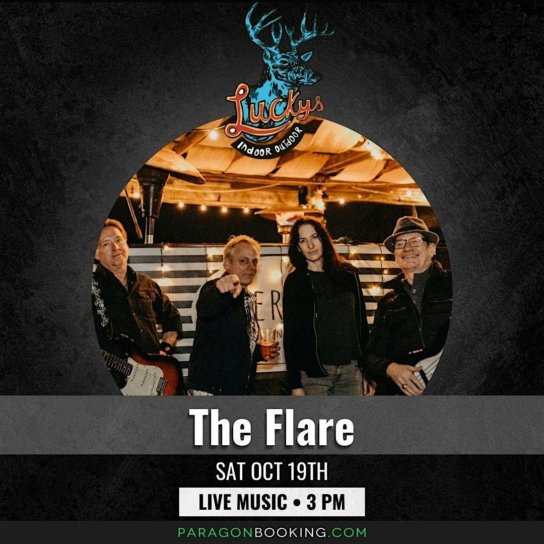 2nd Street Patio Party :  Live Music in Roosevelt Row featuring The Flare at Luckys Indoor Outdoor