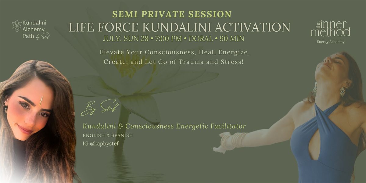 KAP Kundalini Activation By Stef -  Semi Private Session