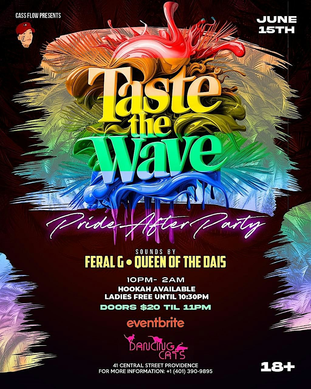 TASTE THE WAVE PRIDE AFTER PARTY