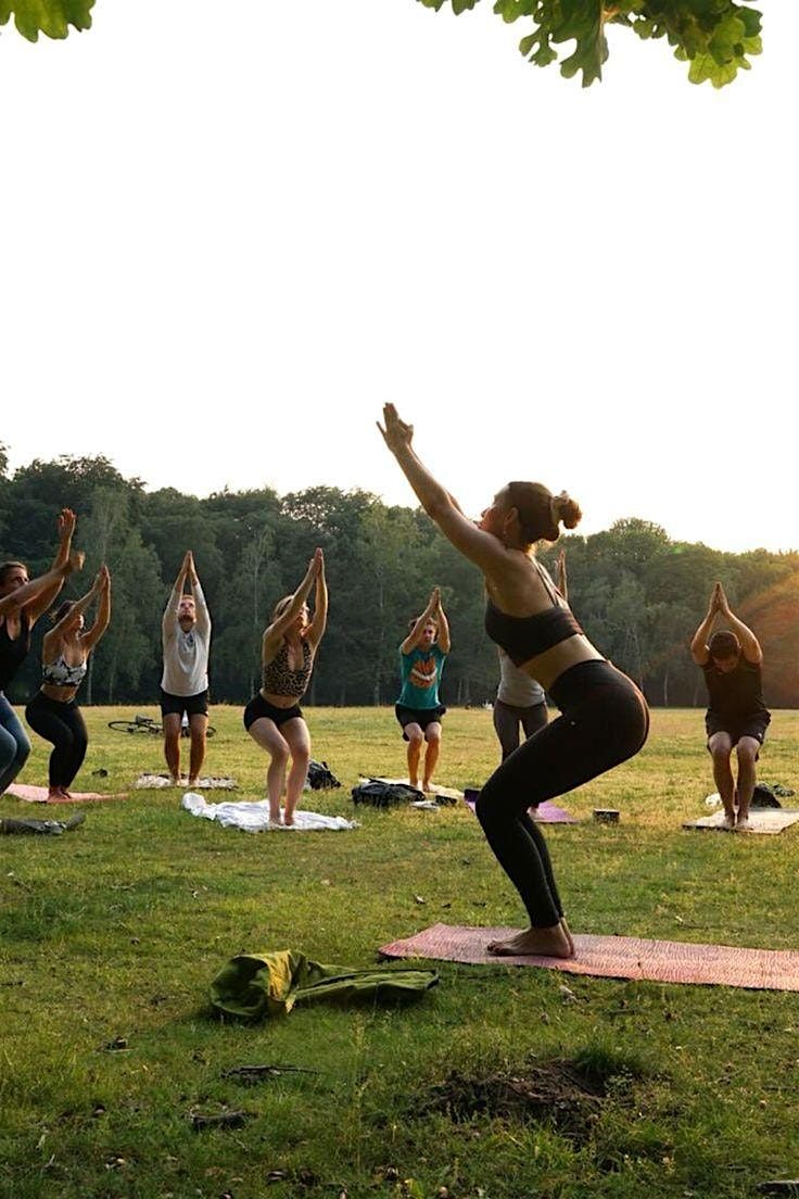 Sunset Yoga at the Park