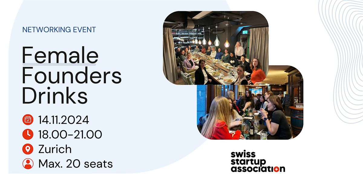 Female Founders Drinks 14.11.2024