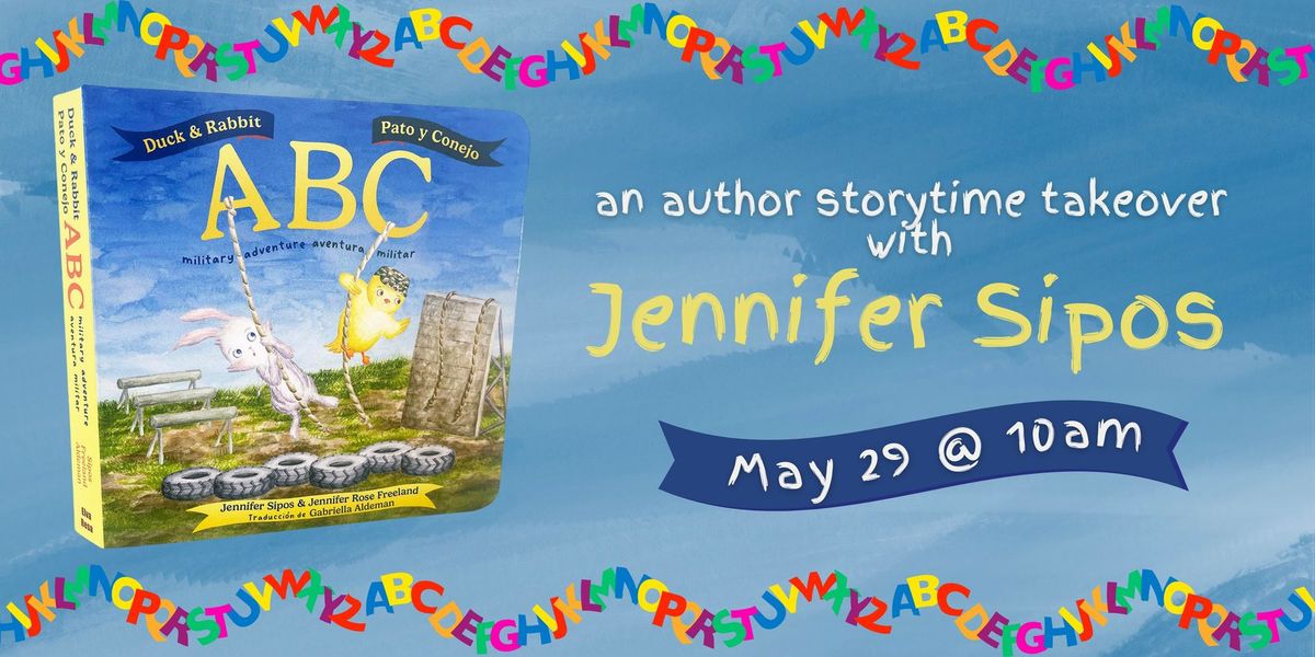 An Author Storytime Takeover with Jennifer Sipos