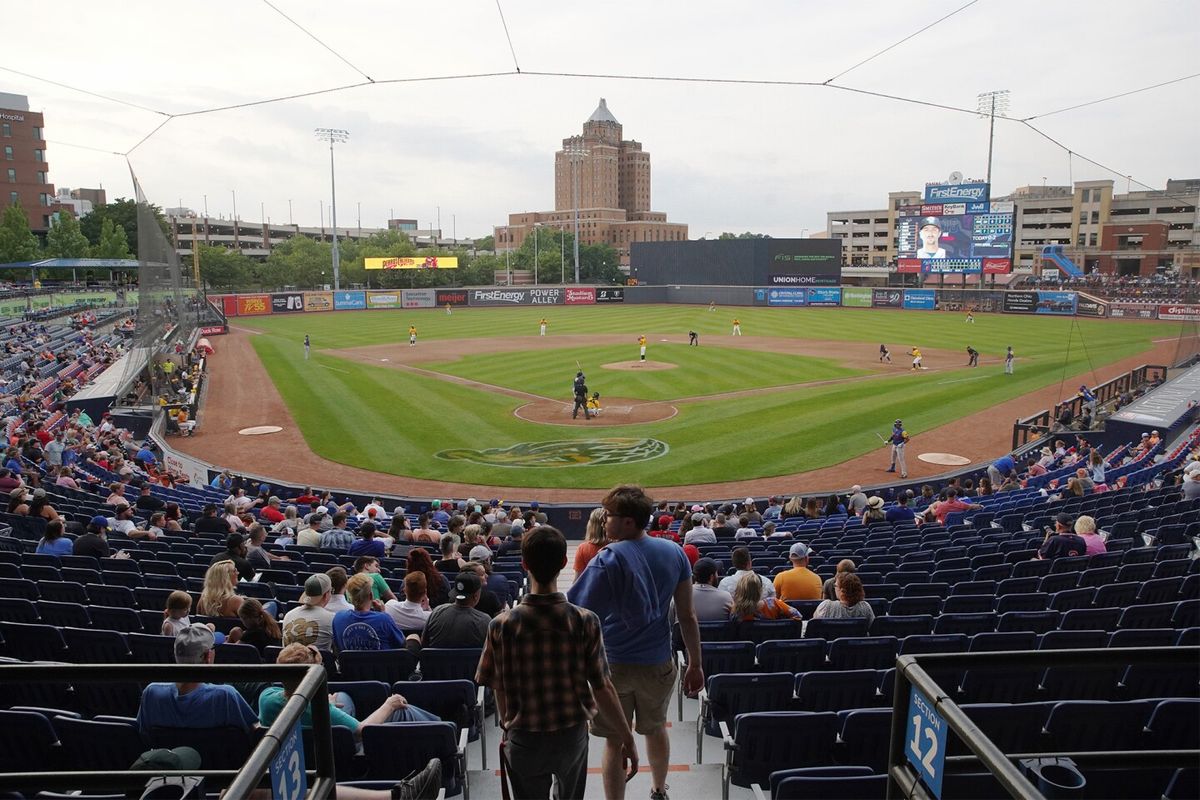 Binghamton Rumble Ponies at Akron RubberDucks