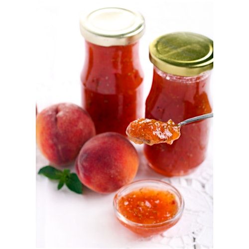 Peach - Rosemary Jam & Rosemary - Pear Preserves