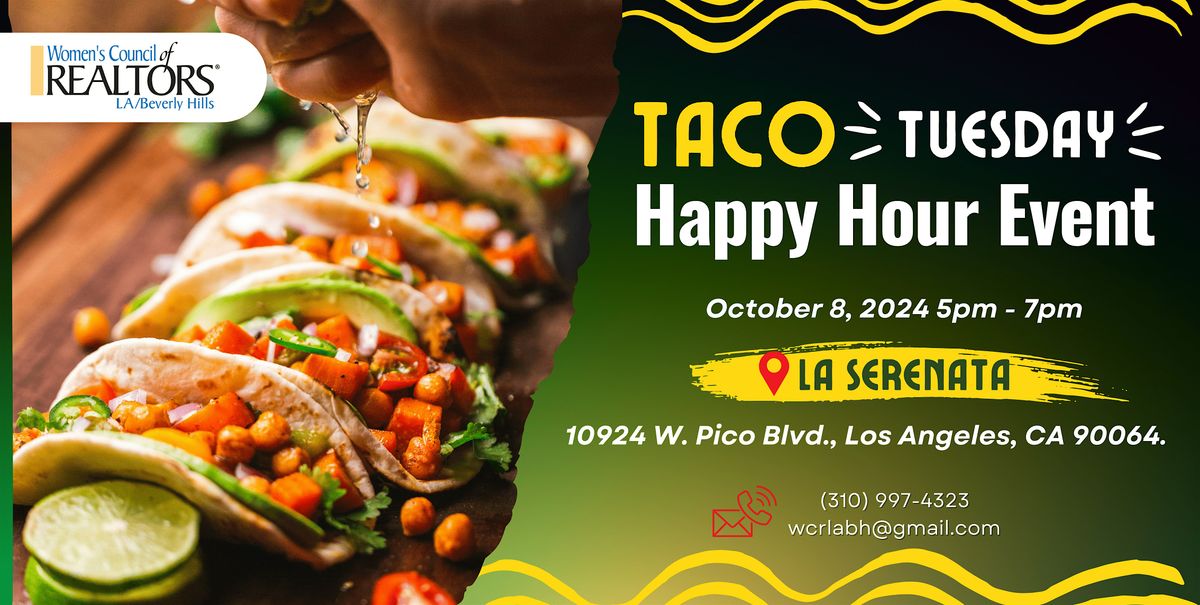 Taco Tuesday Happy Hour Event!