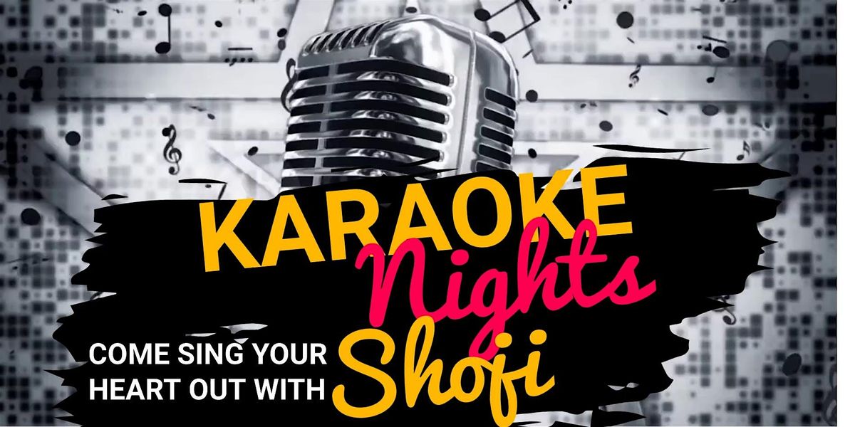 Karaoke Night with Shoji at The Revel Patio Grill