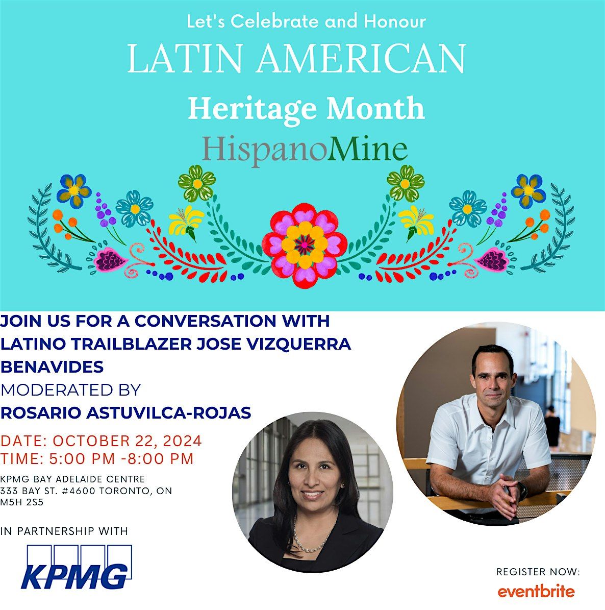 HispanoMine Toronto - Latin American Heritage Month Celebration Oct-2024