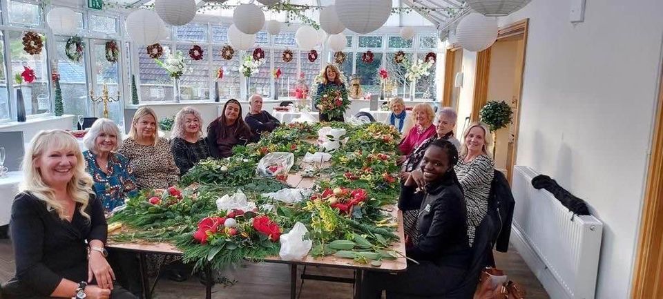 **FULLY BOOKED*** Christmas Wreath Workshop with Designs by Mo
