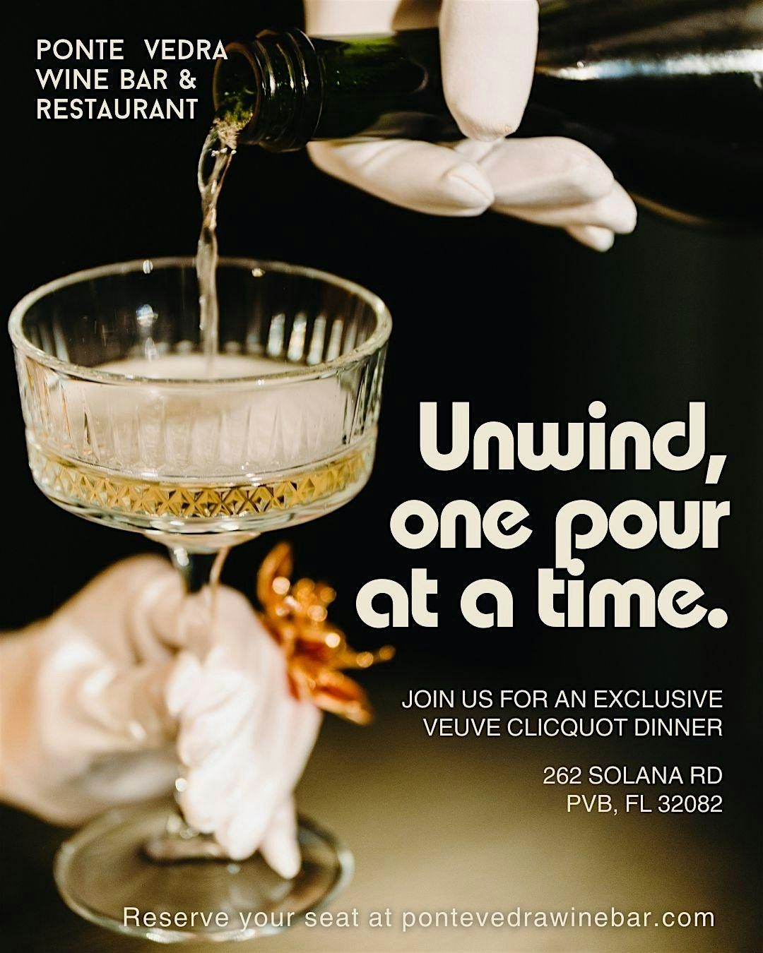 Veuve Cliqcuot Champagne Dinner