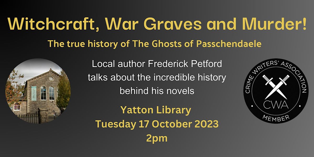 Frederick Petford: author event at Yatton Library