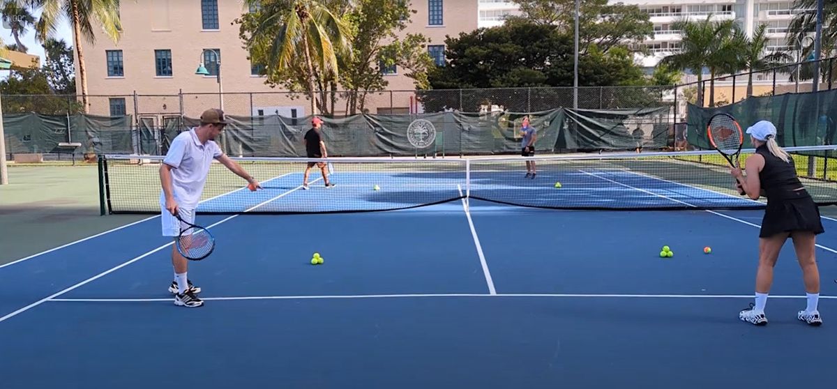 Miami Tennis Mastery: Technique Lesson Level 1-2 @ tzoTFEYsOYWDrvg53Pot