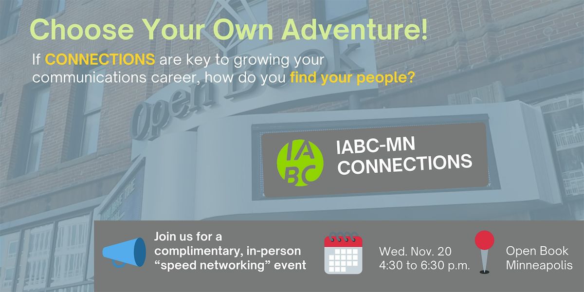 IABC-MN Connections Group Meetup