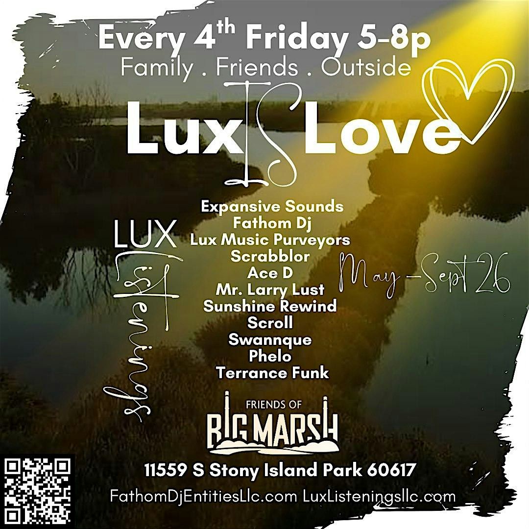 Lux IS Love ... OUTSIDE