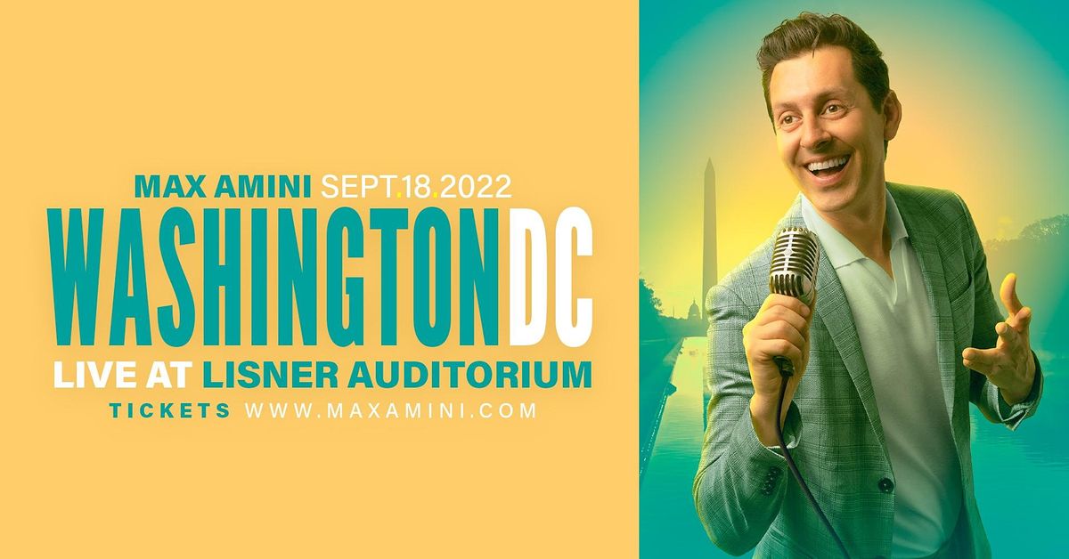 Max Amini Live in Washington DC  2022