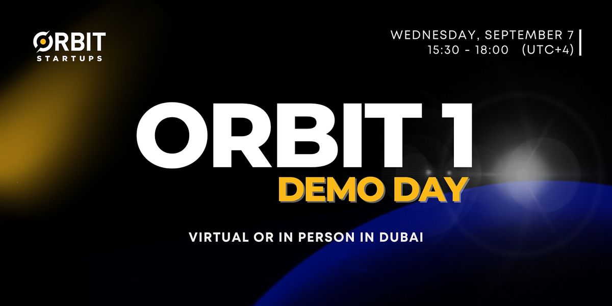Orbit 1 Demo Day