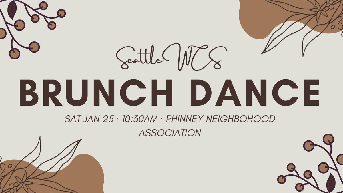 January Brunch Dance!