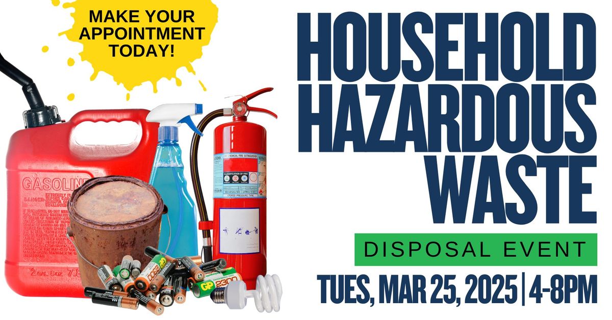 Household Hazardous Waste Collection Event - Windsor