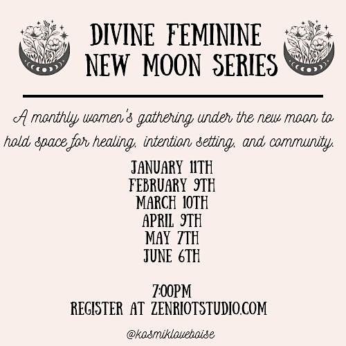 Divine Feminine New Moon Series