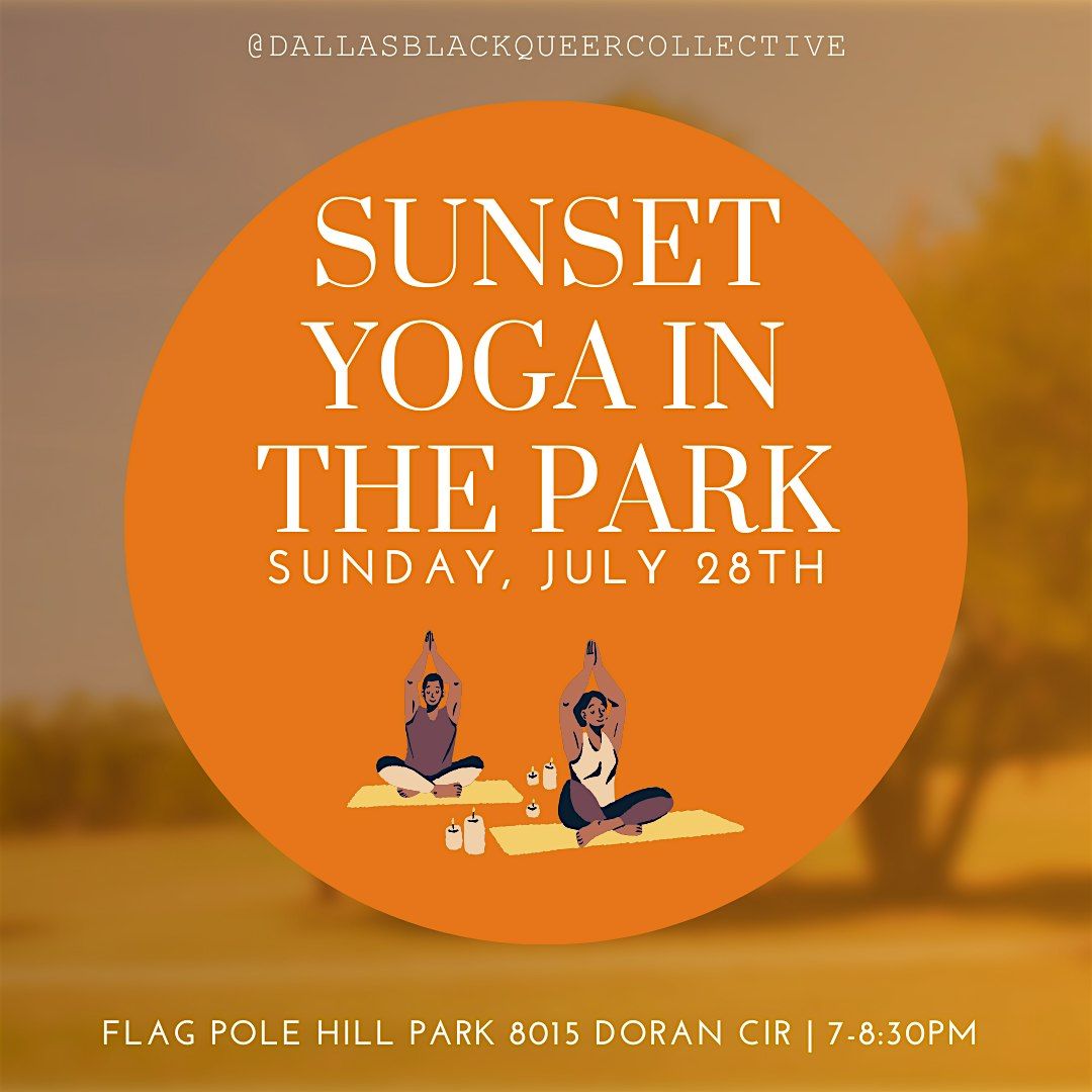 Sunset Yoga in the Park