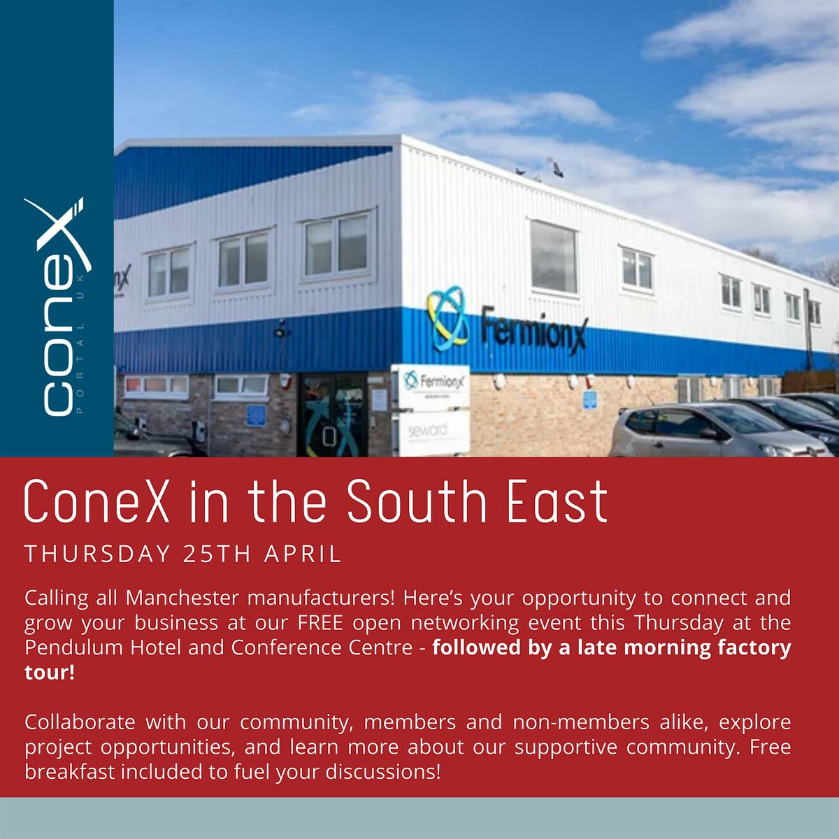 ConeX Portal in the South East - October