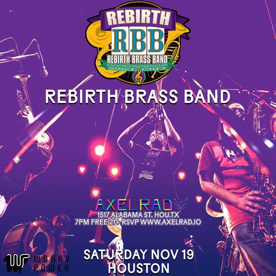 Rebirth Brass Band live in Houston