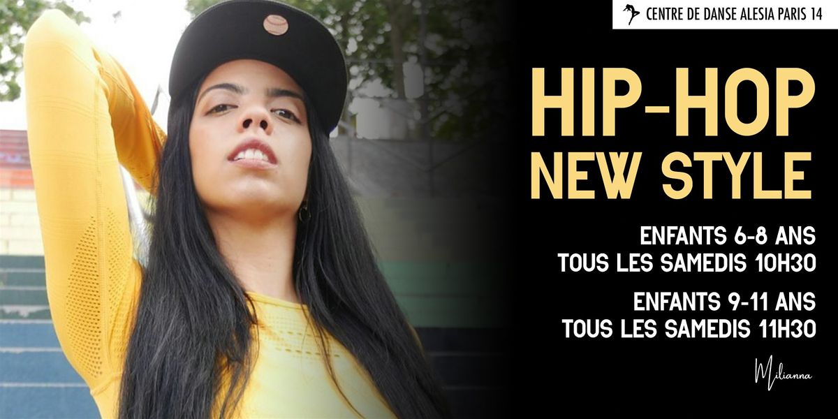 Cours de Hip-Hop Enfants D\u00e9butants Interm\u00e9diaires