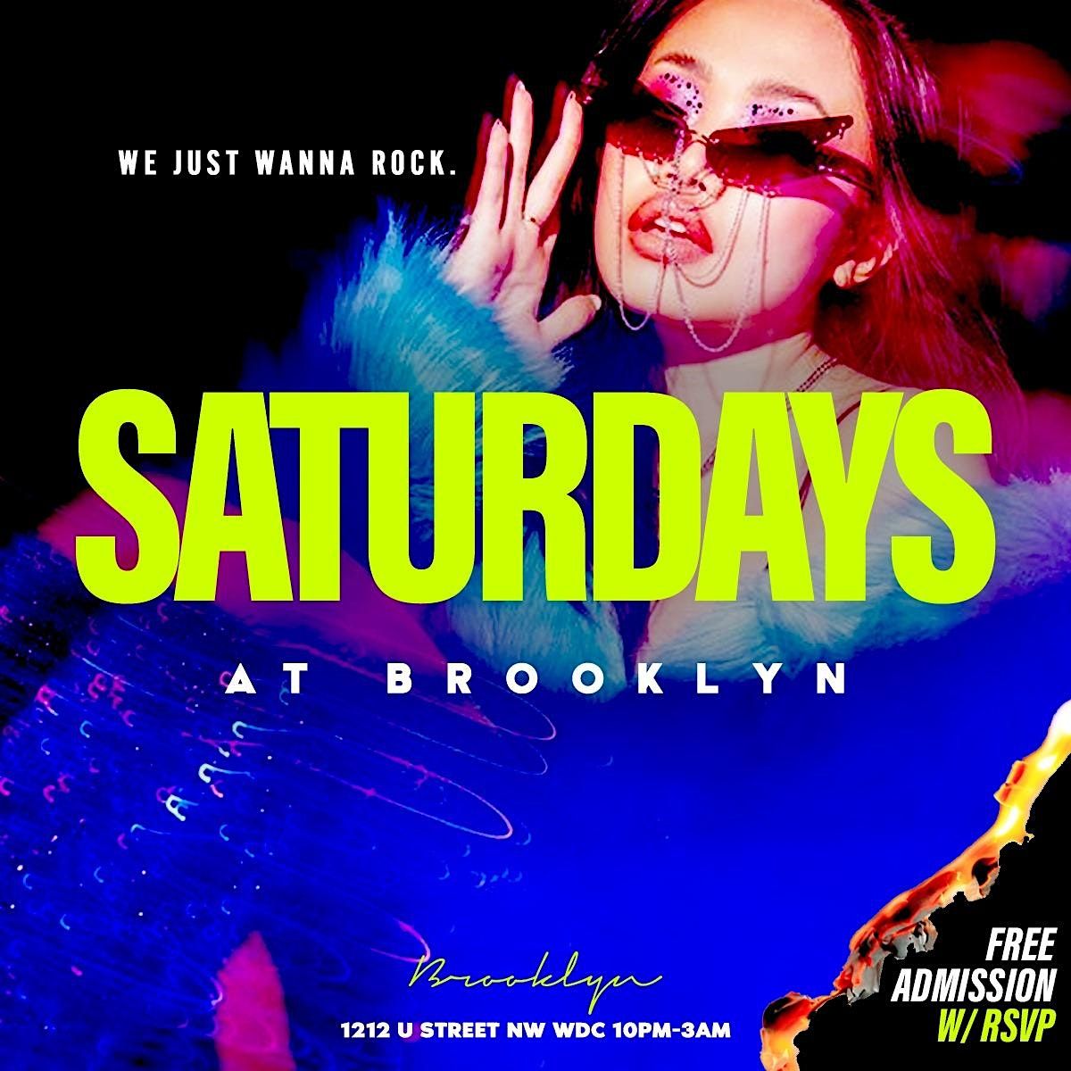 PLAY SATURDAYS at Brooklyn On U: U Street's Hottest Destination