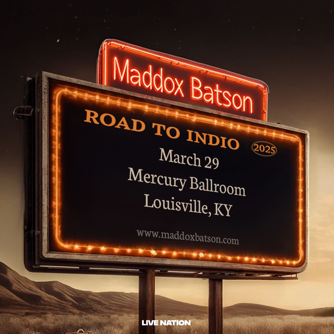 Maddox Batson at Mercury Ballroom