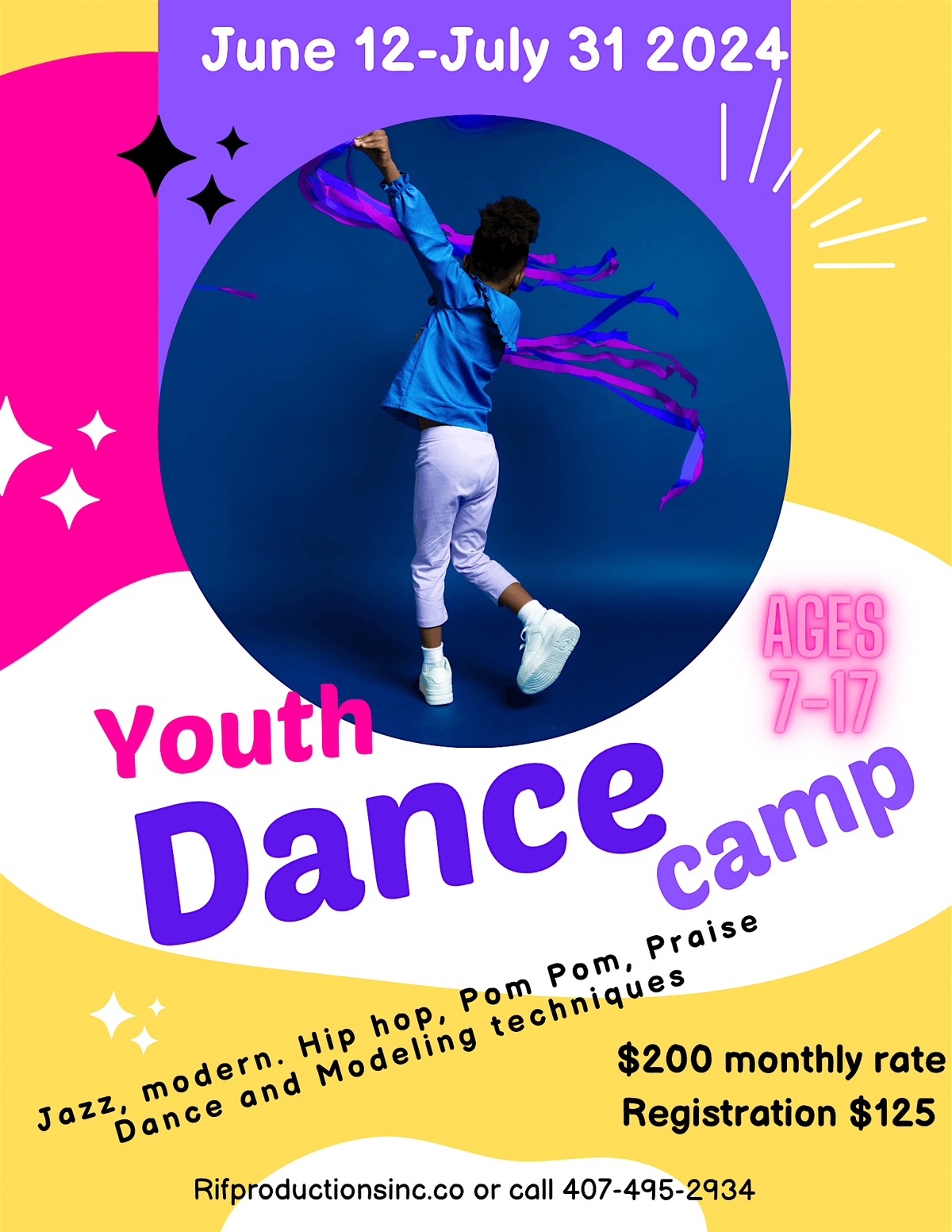 Dance Camp Registration Orientation