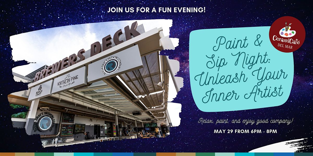 Paint & Sip Night at Brewers Deck