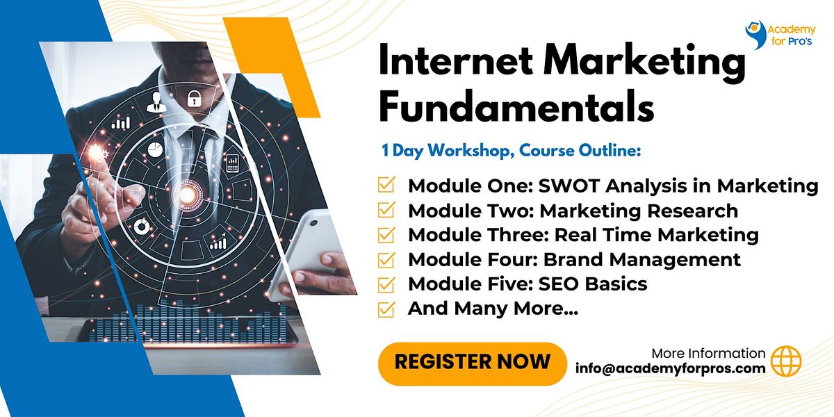 Internet Marketing Fundamentals 1 Day Workshop in Spokane Valley, WA