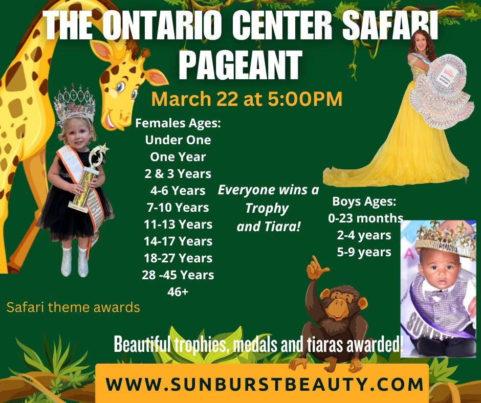 Mansfield, OH Safari Pageant in The Ontario Center