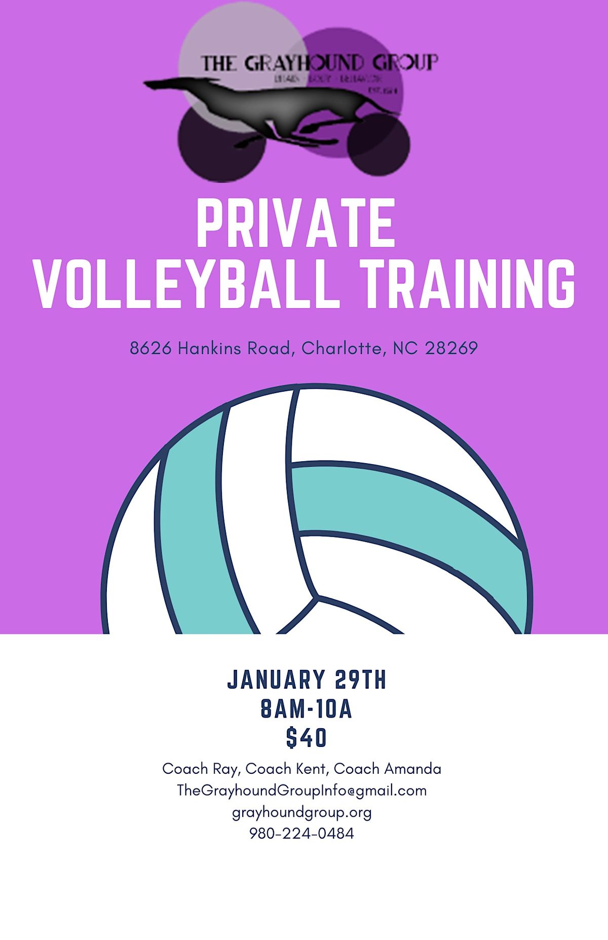 Beginner Semi (up to 6) Volleyball Lesson, Sports Connection Northlake, Charlotte, 21 May 2023