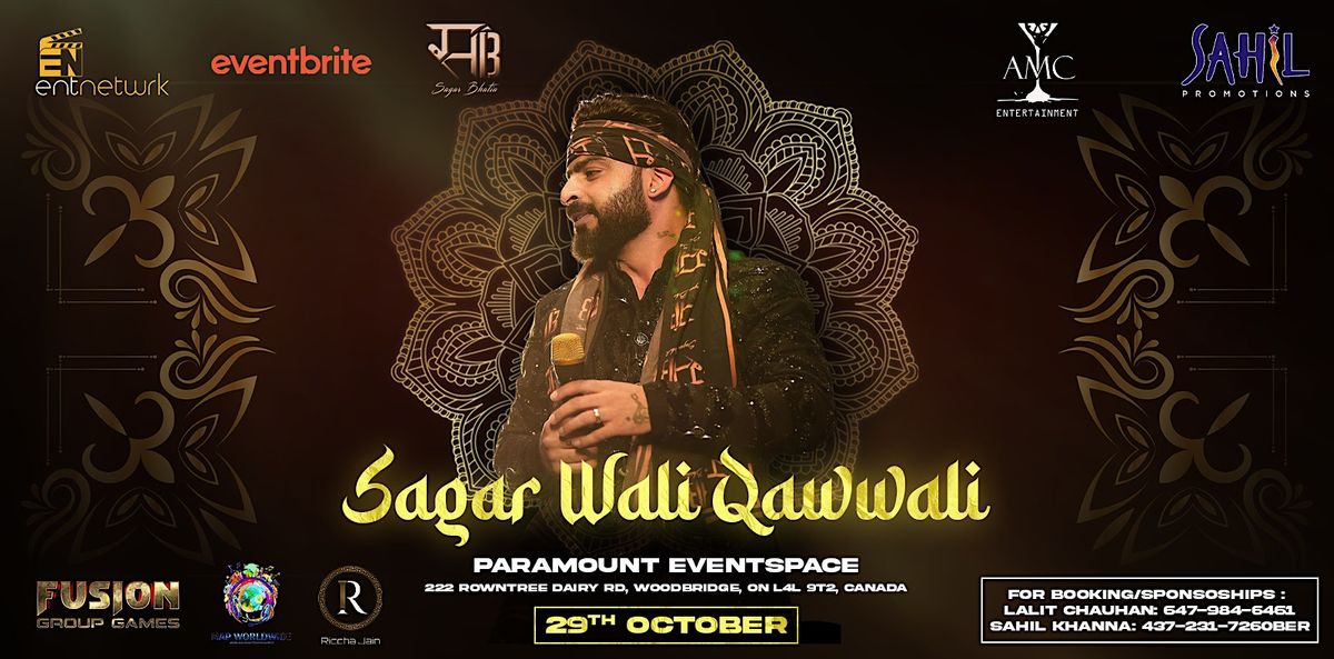 Sagar Wali Qawwali- The Biggest Sufi Night