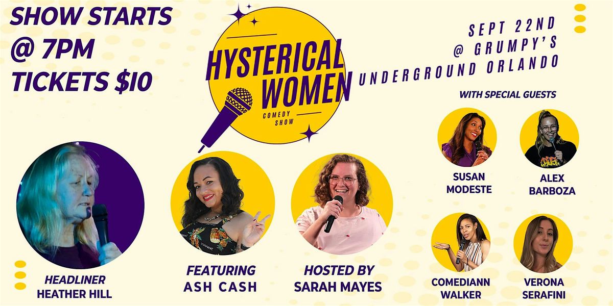 Hysterical Women Comedy Show