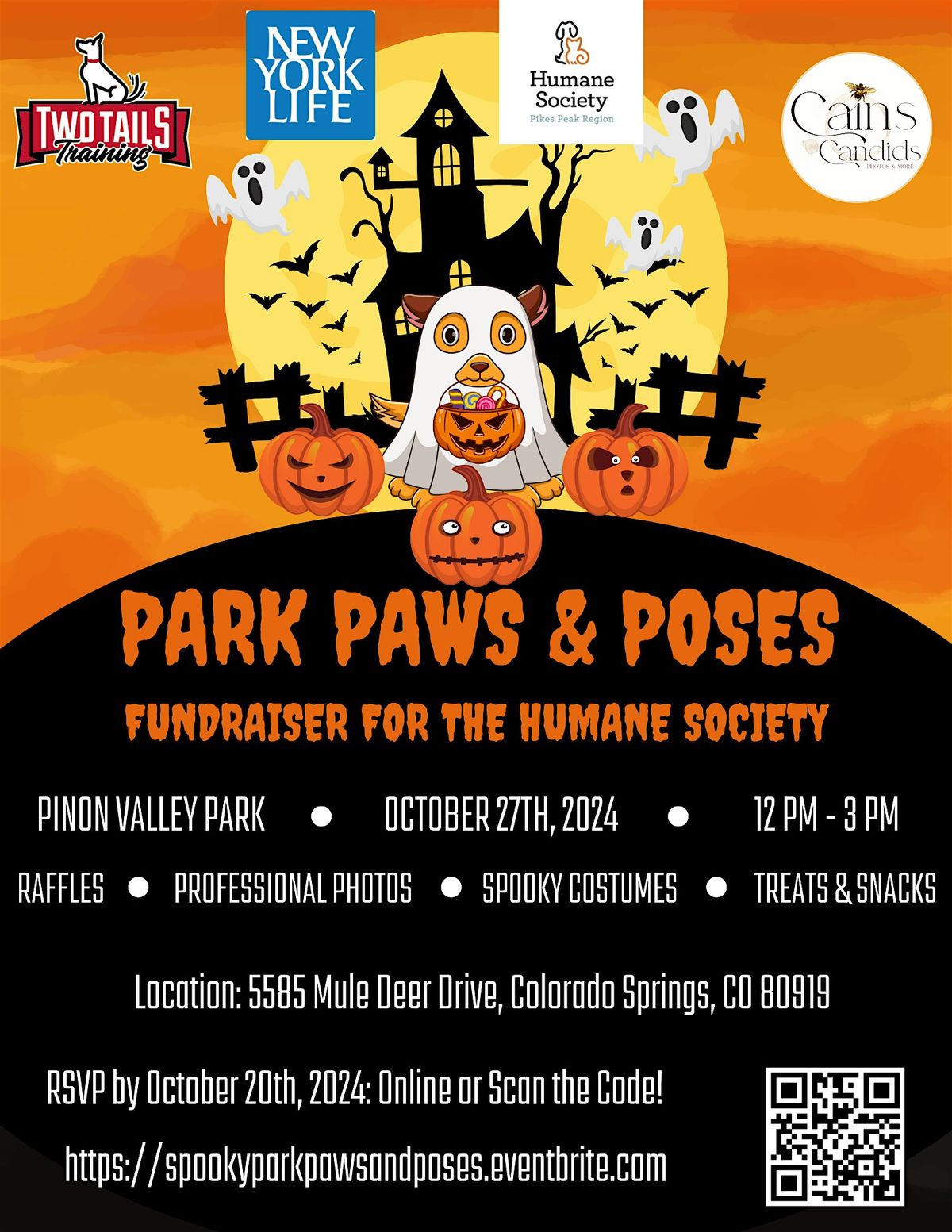 Spooky Themed! Park Paws & Poses