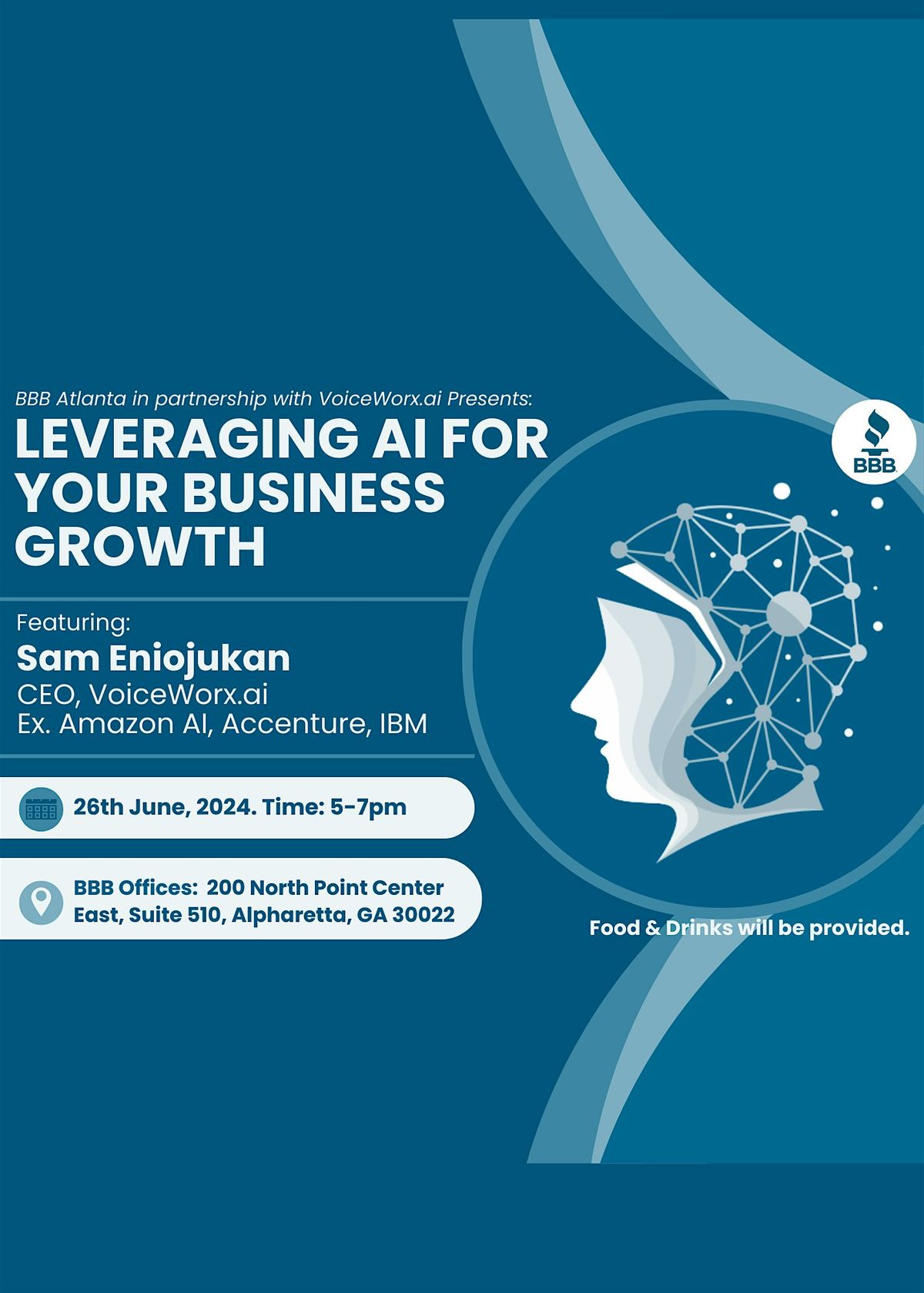 Register today: Leveraging AI for your Business Growth