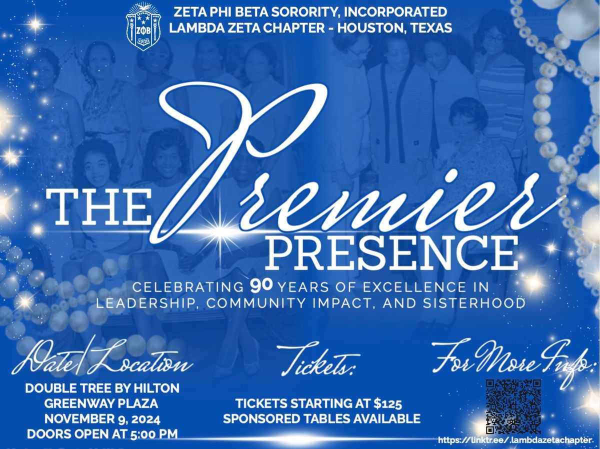 Premier Presence: Celebrating 90 Years of Excellence in Leadership, Community Impact and Sisterhood