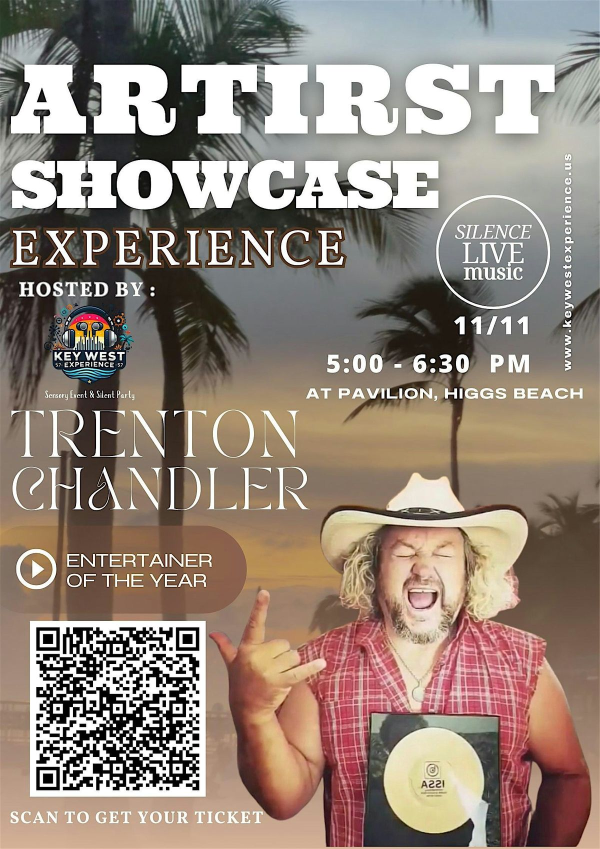 Don\u2019t Miss Trenton Chandler\u2019s Exclusive Artist Showcase Experience!