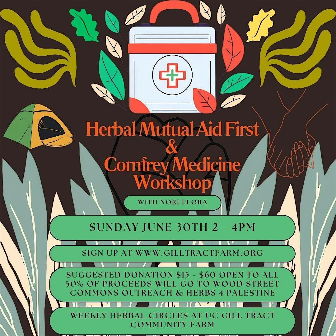 Herbal Mutual Aid First & Comfrey Medicine Workshop