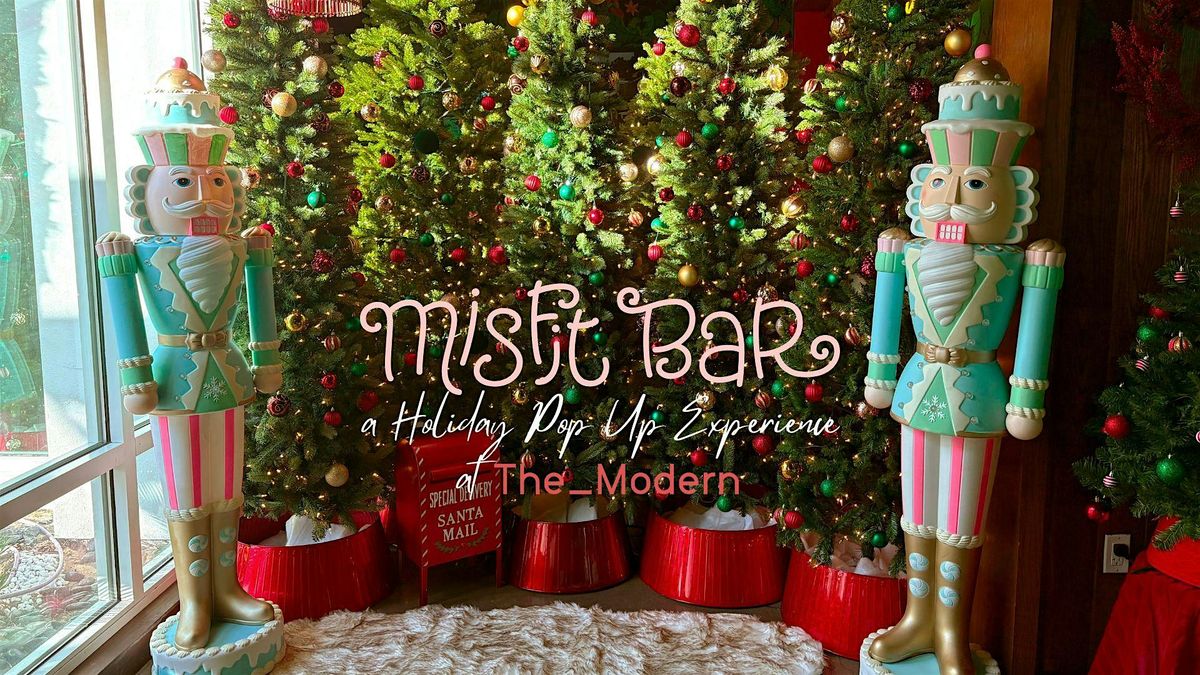 Misfit Bar a Holiday Pop-Up Experience at The Sarasota Modern