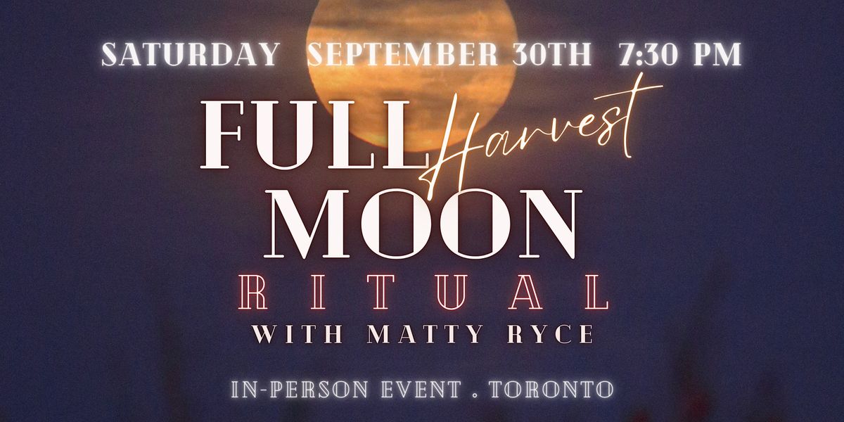 Full Moon Ritual: September