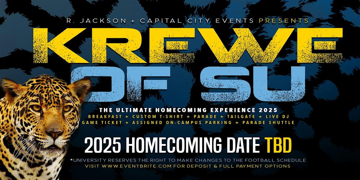 Krewe of SU 2025 - The Ultimate Homecoming Experience