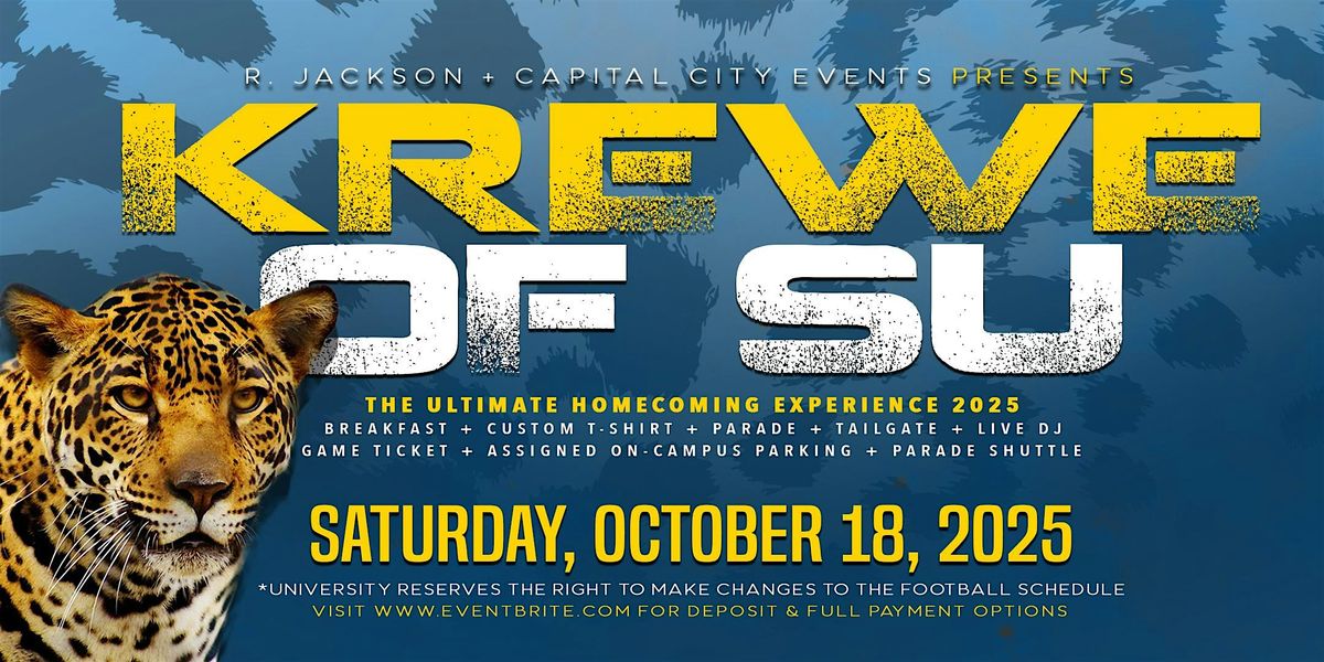Krewe of SU 2025 - The Ultimate Homecoming Experience