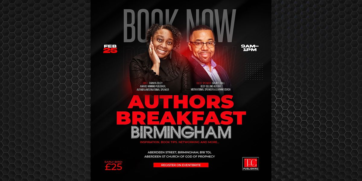 Authors Breakfast Birmingham