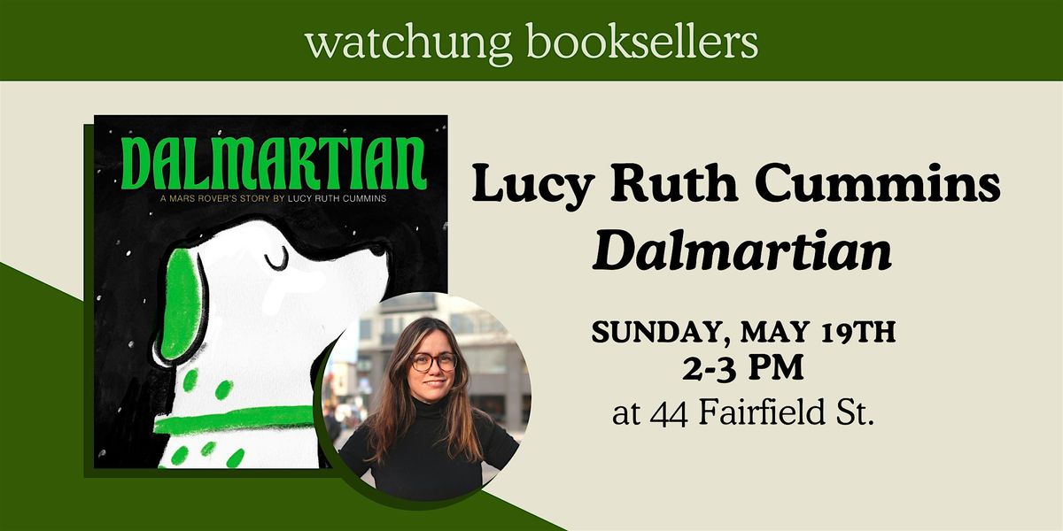 Author Storytime with Lucy Ruth Cummins, "Dalmartian"