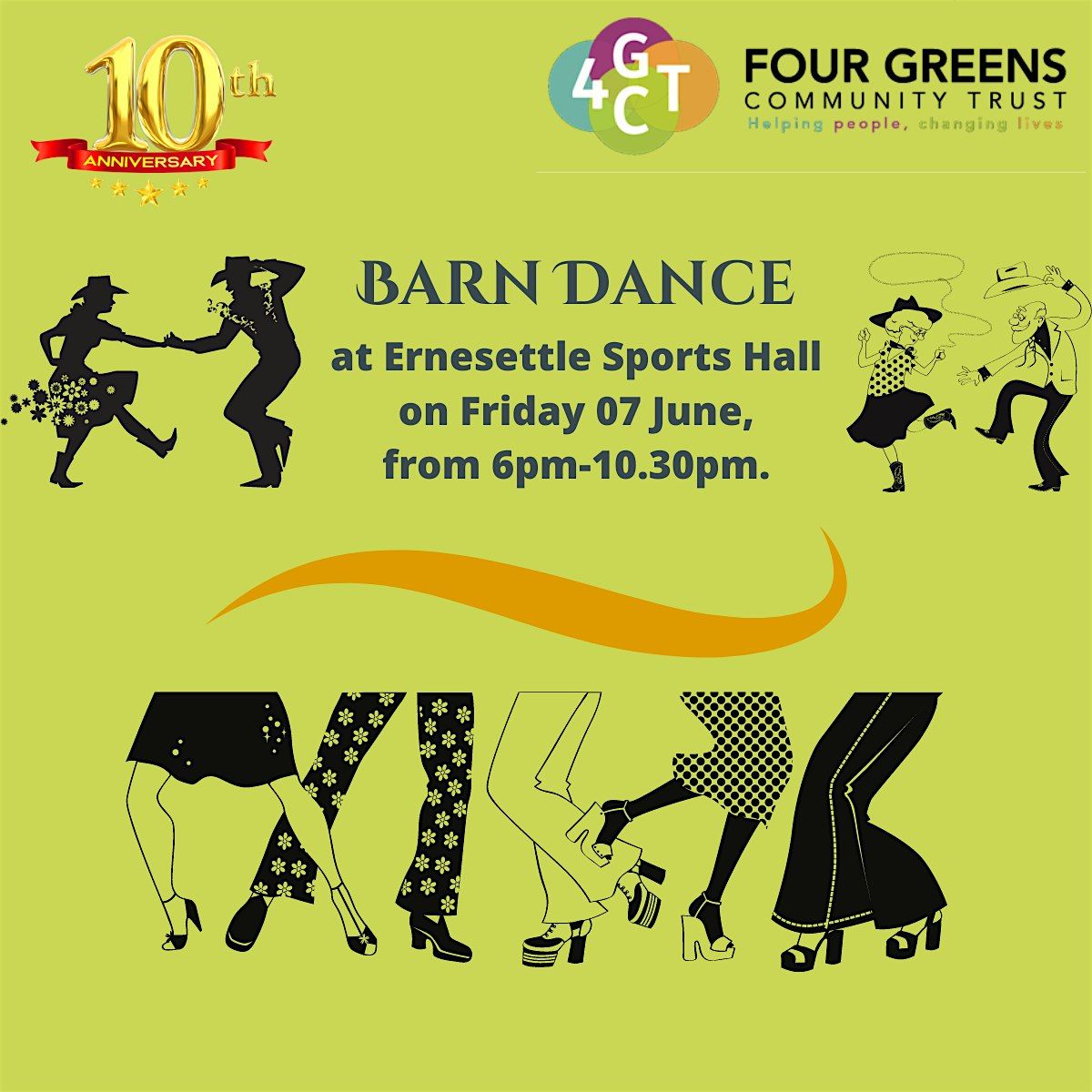 Four Greens Community Hub 10th Anniversary Barn Dance