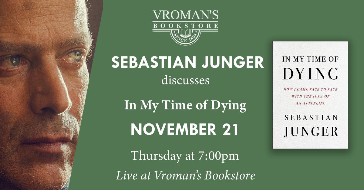 Sebastian Junger discusses In My Time of Dying