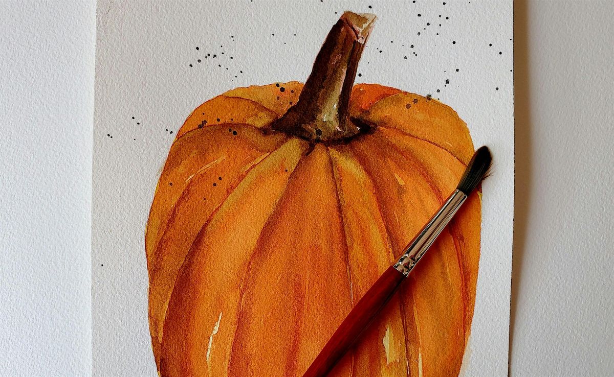 Watercolor For Beginners: Pumpkins