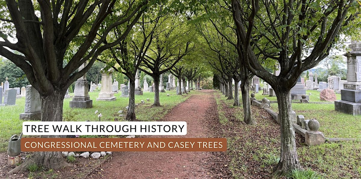 \u201cTree-Walk Through History\u201d  at Historic Congressional Cemetery